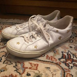 Veja x Madewell Esplar low sneakers gold stars sz9